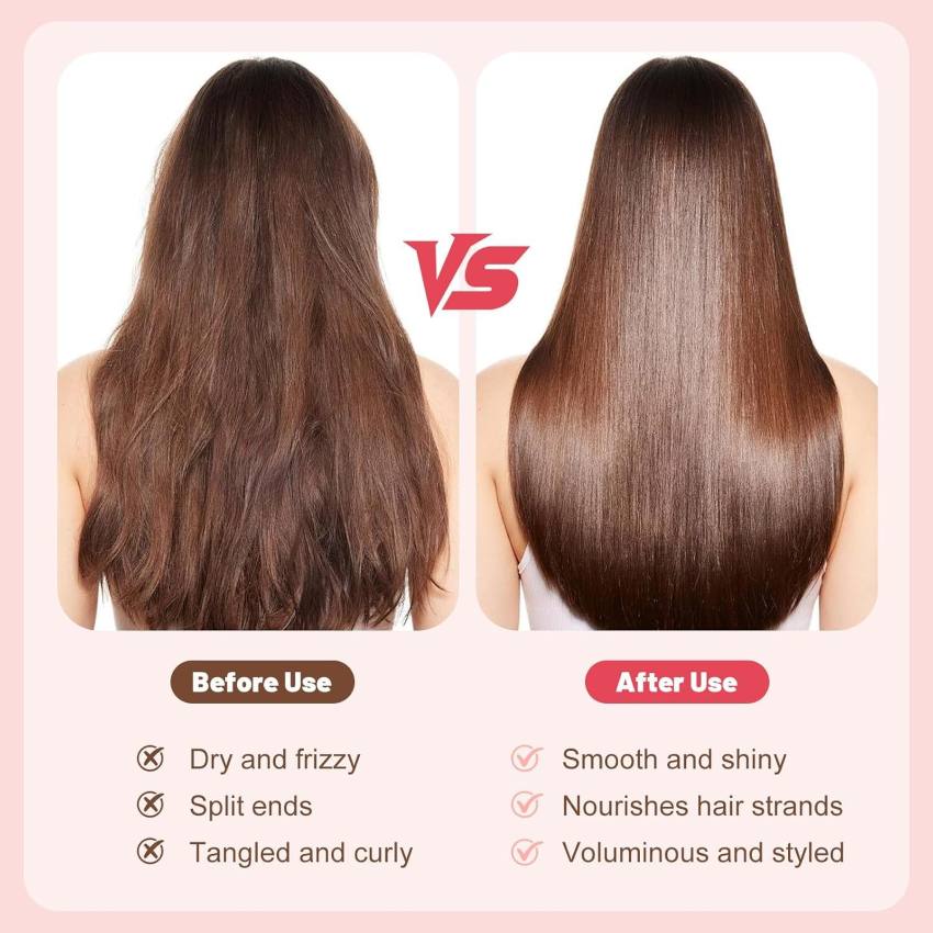 SilkComb - Wireless Mini Portable Hair Straightening Comb
