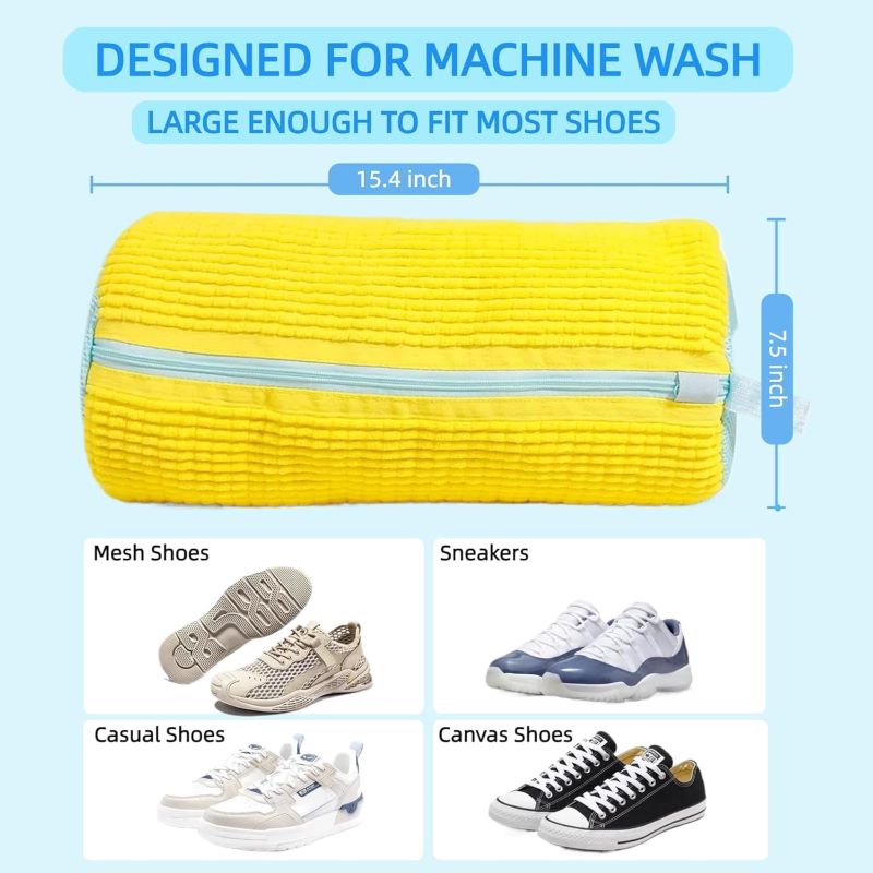 Reusable Shoe Washing Machine Bag