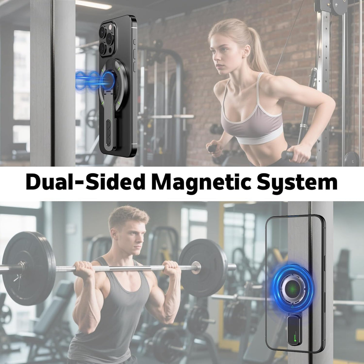 MagniHold | 3-in-1 Magnetic Fidget Phone Stand & Ring Holder