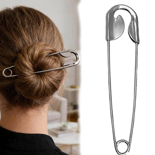 PinStyle | Oversized Safety Pin Hair Clip