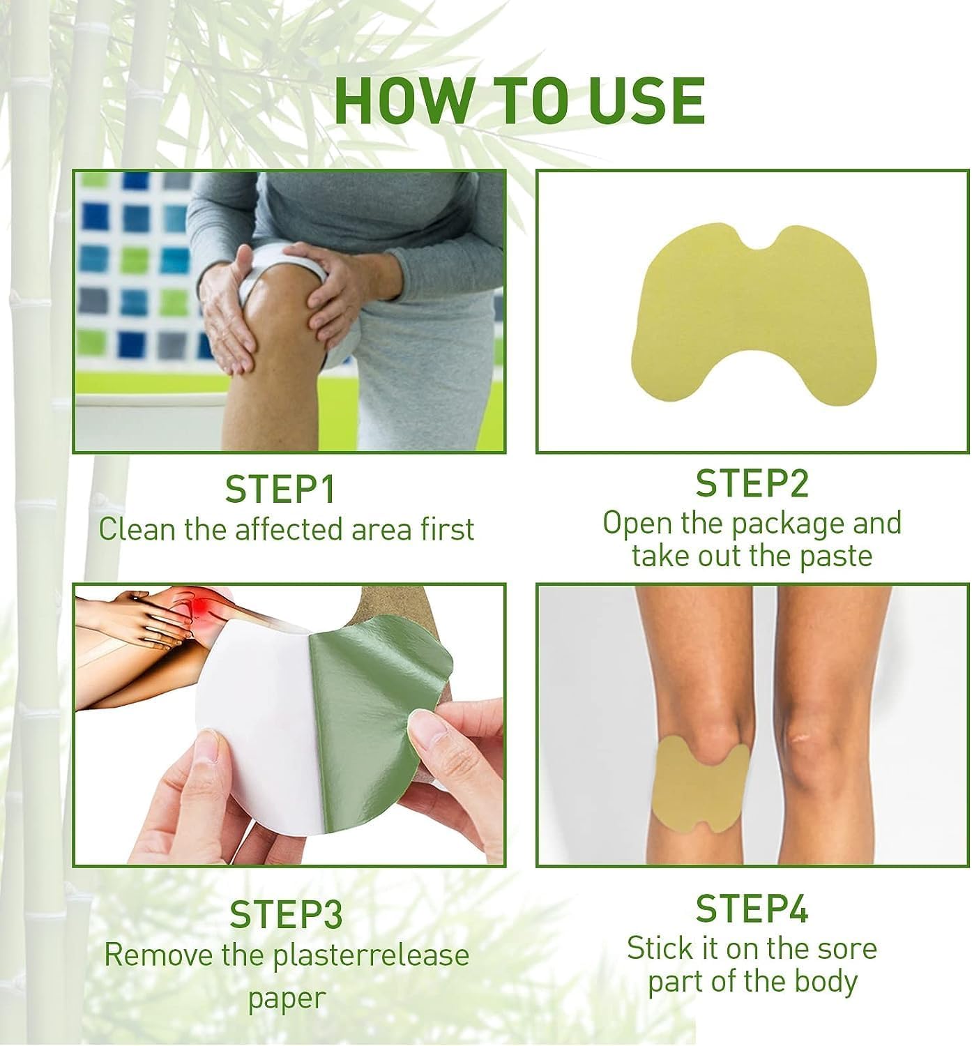 The Original Pain Relief KNEE PATCHES by Urbanmetro