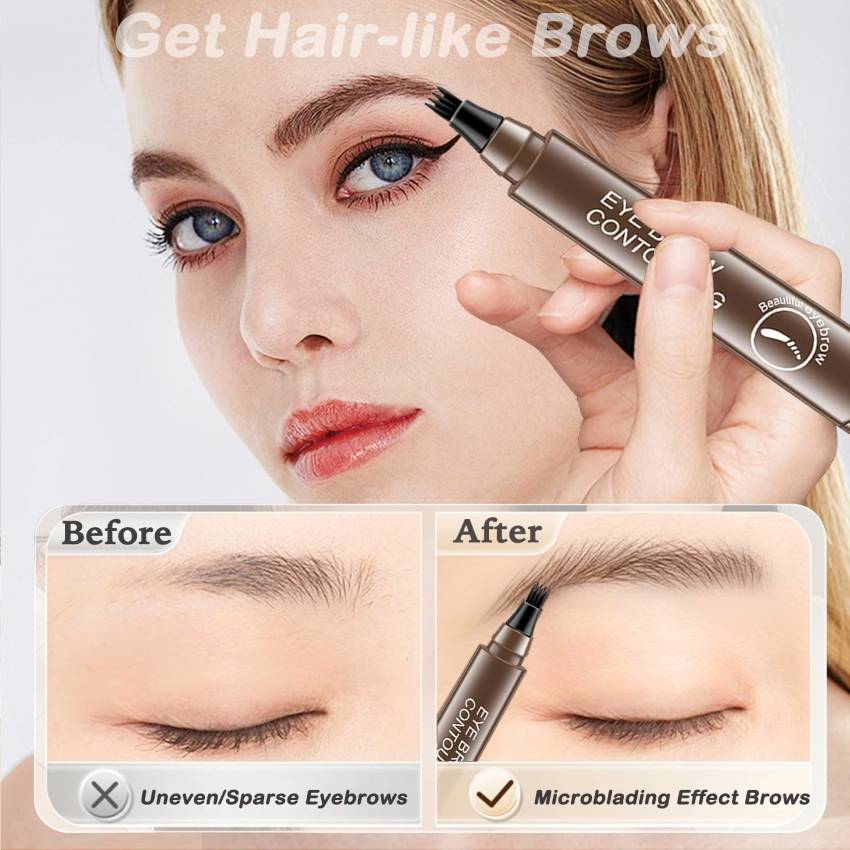 BrowMagic Waterproof 4-Tip Eyebrow Pen