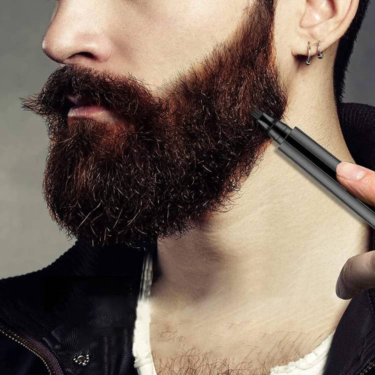 Beard Filler Pen with Brush
