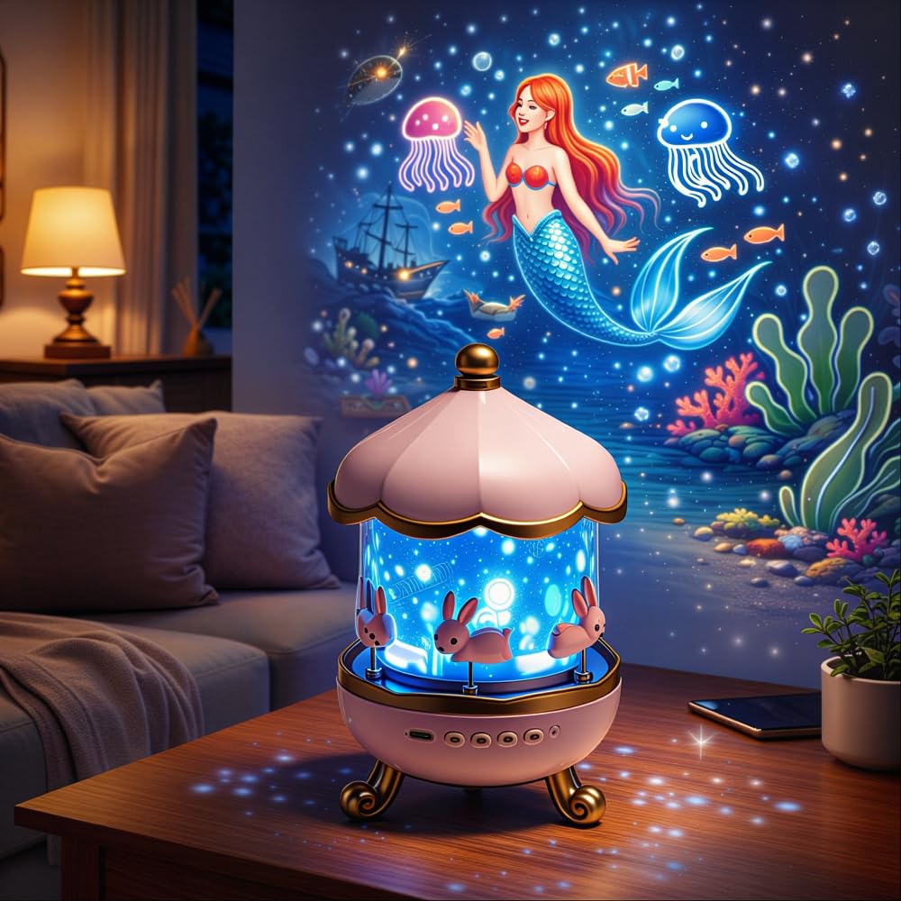 DreamBunny™ Night Light Projector