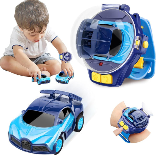 WristRacer Rechargeable Mini RC Watch Car Toy