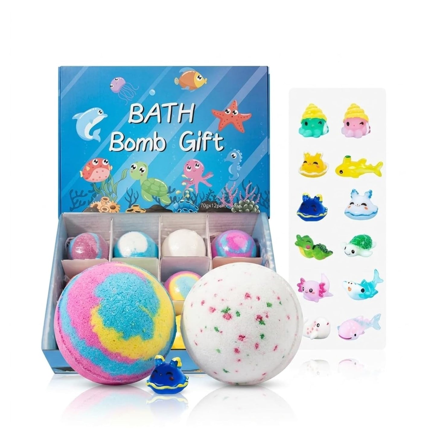 SurpriFizz | Kids Bath Bombs with Surprise Toy