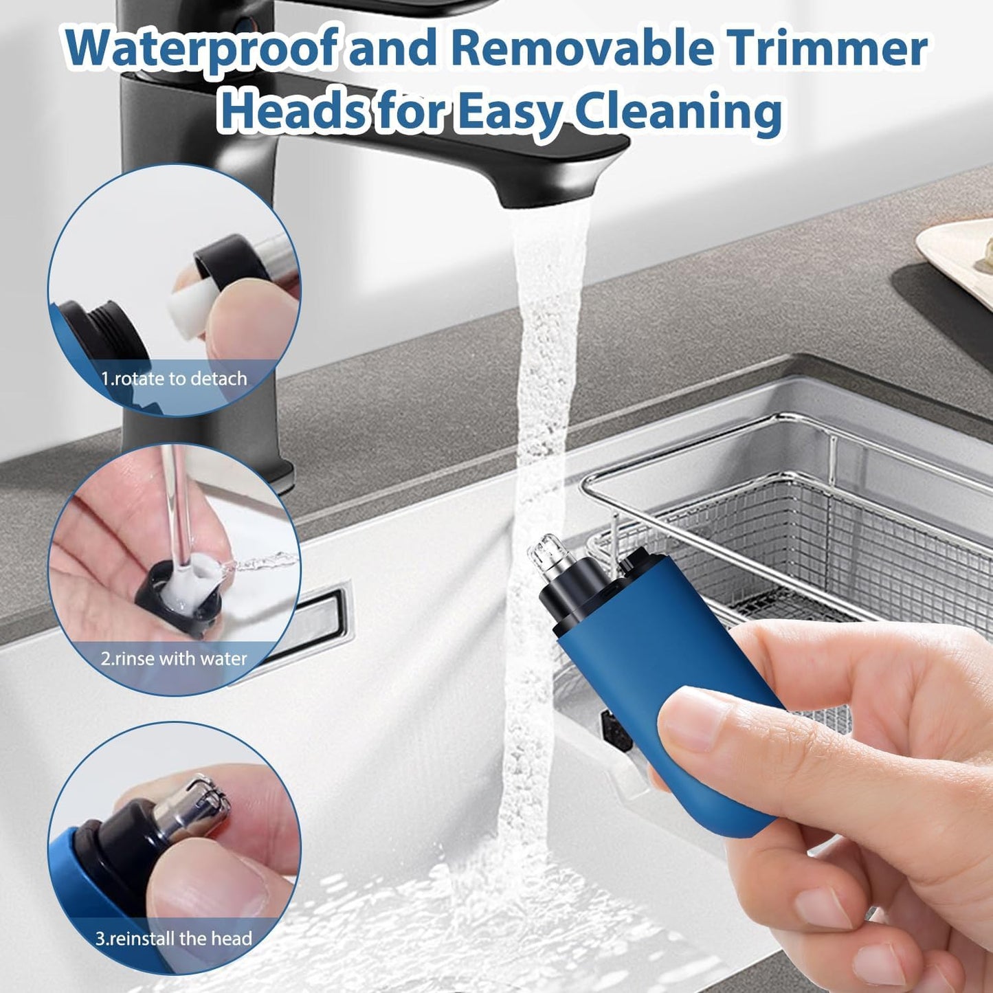 NovaTrim Rechargeable Nose and Ear Trimmer