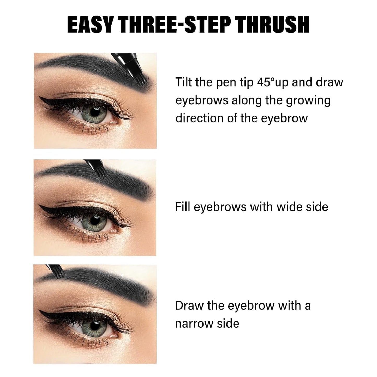BrowMagic Waterproof 4-Tip Eyebrow Pen