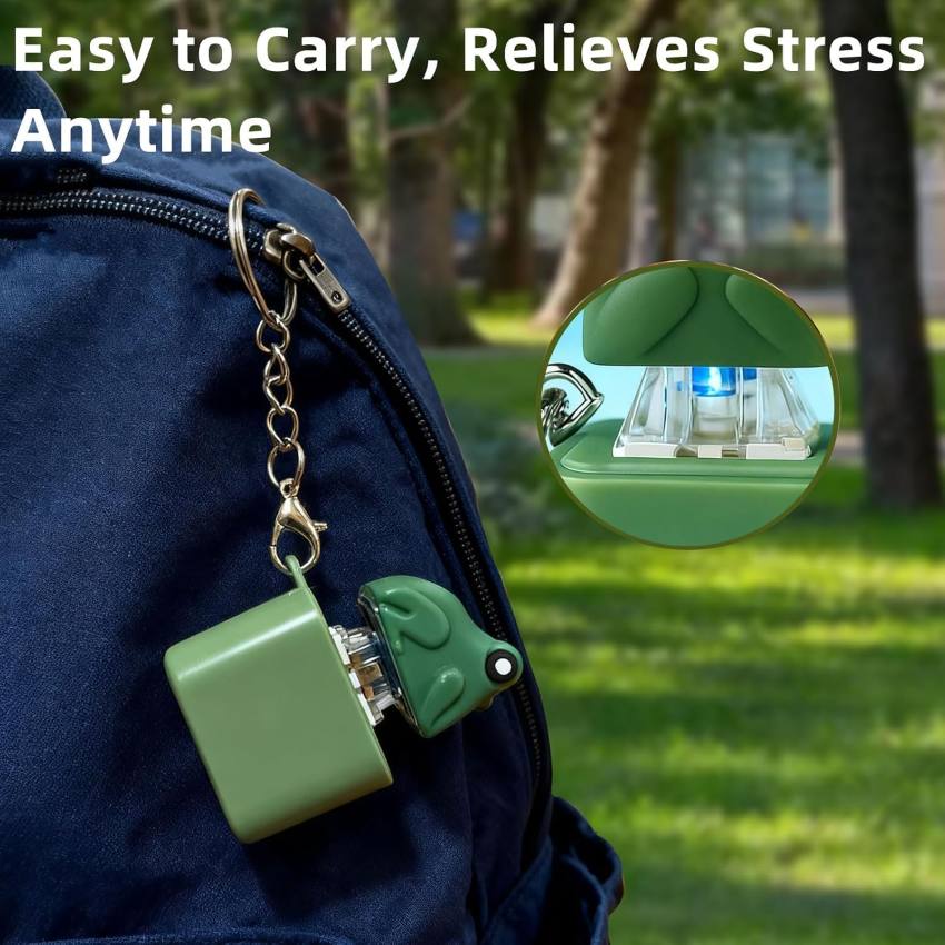 CroakBuddy | Rechargeable Frog Sound Keychain