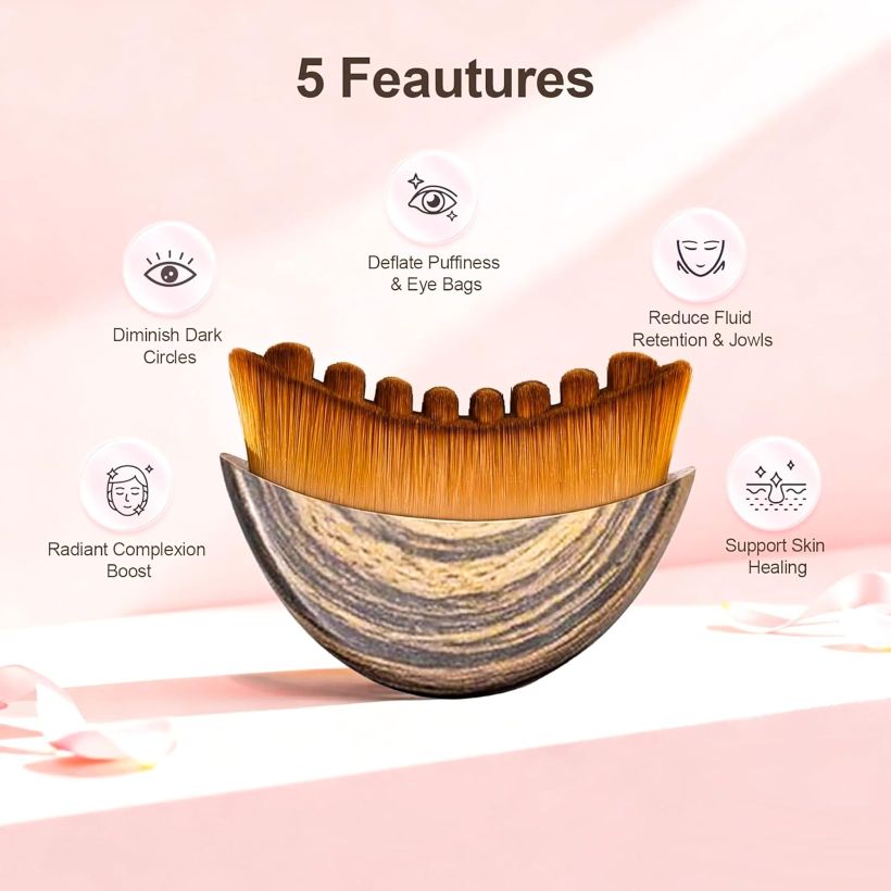 SculptGlow - Lymphatic Facial Contour Massage Brush