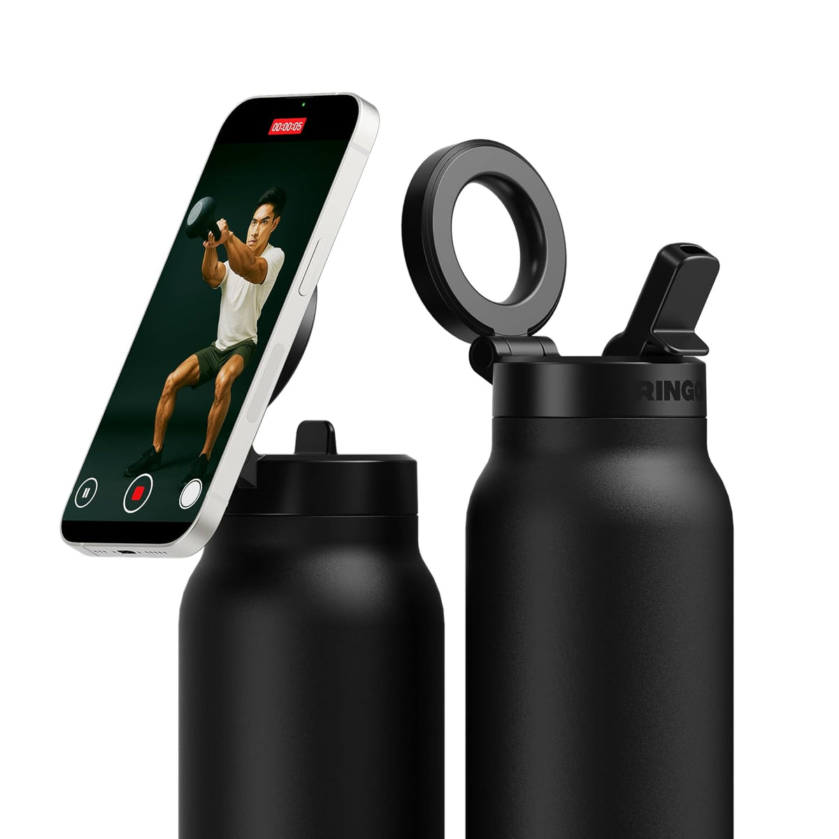 HydroSnap | Magnetic MagSafe Stainless Steel Water Bottle