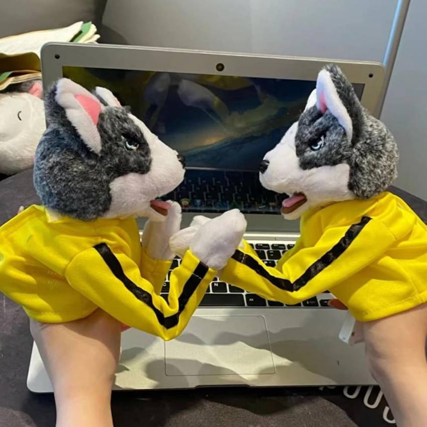 KungFu Paws™ - Kung Fu Dog and Husky Interactive Toy
