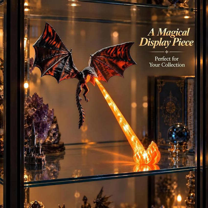 DragonFlame | 3D Flying Dragon LED Lamp