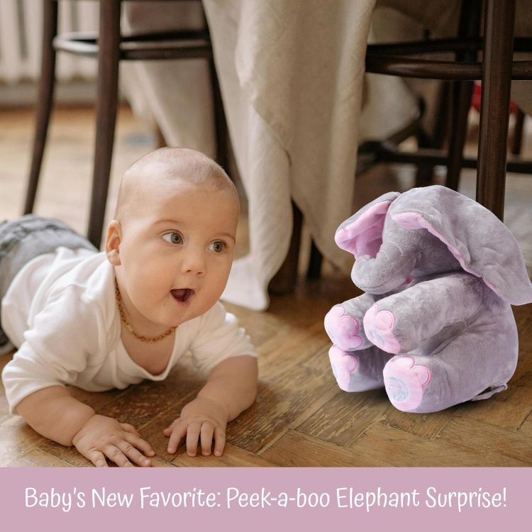 Peek A Boo Singing Elephant Toy
