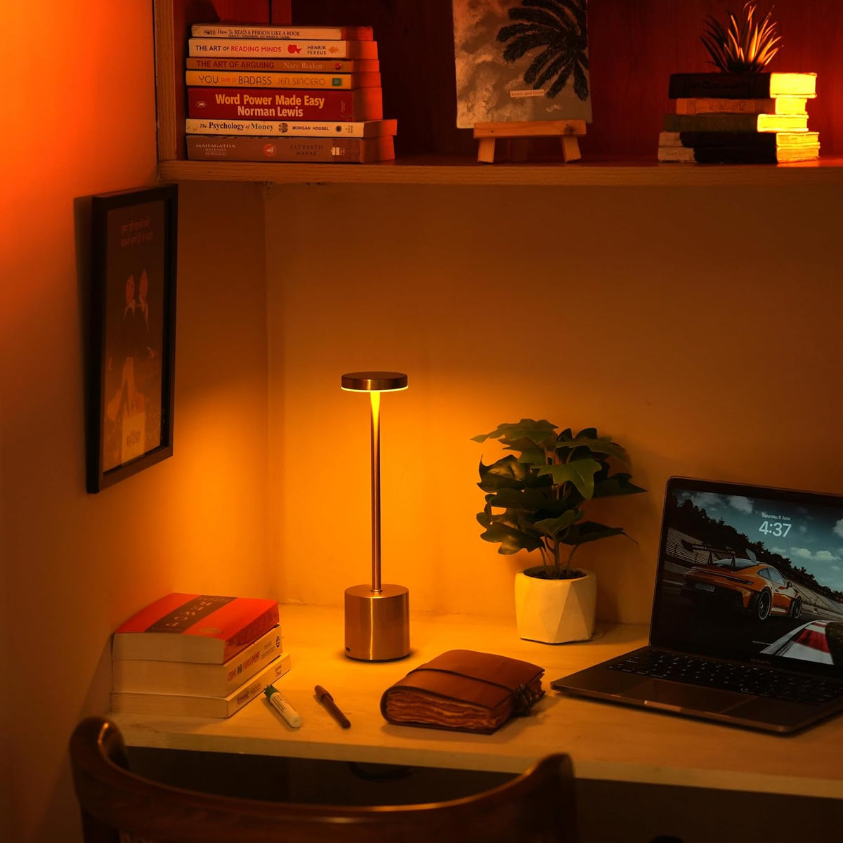 GlowTap | Cordless Rechargeable LED Table Lamp