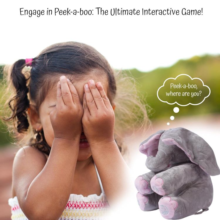 Peek A Boo Singing Elephant Toy