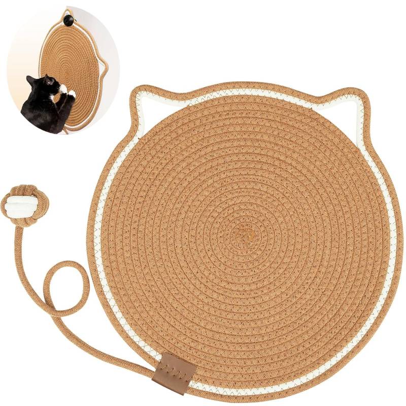 ScratchNest | Cotton Rope Cat Scratching Mat and Bed