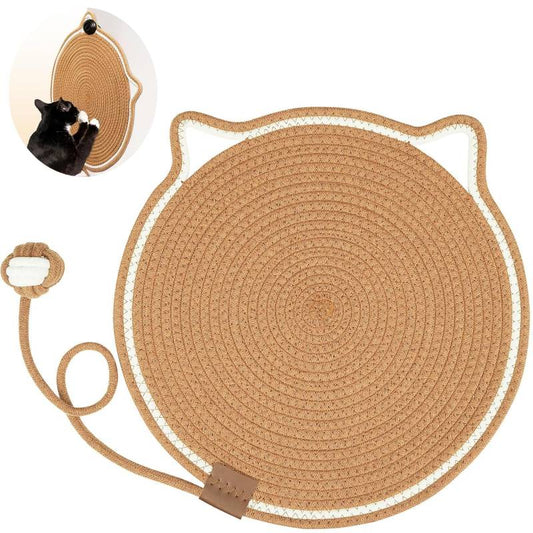ScratchNest | Cotton Rope Cat Scratching Mat and Bed