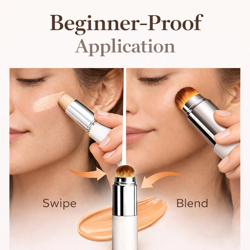 AuraBlend - Korean 2 in 1 Color Changing Foundation Stick