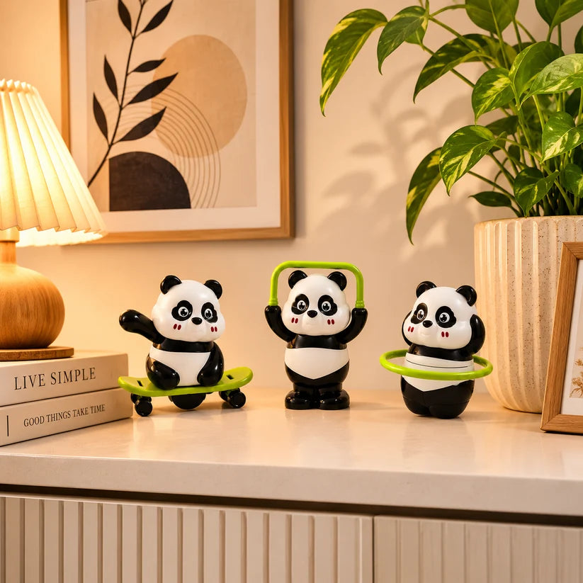 PandaTrio | 3-Mode Interactive Panda Toy Set