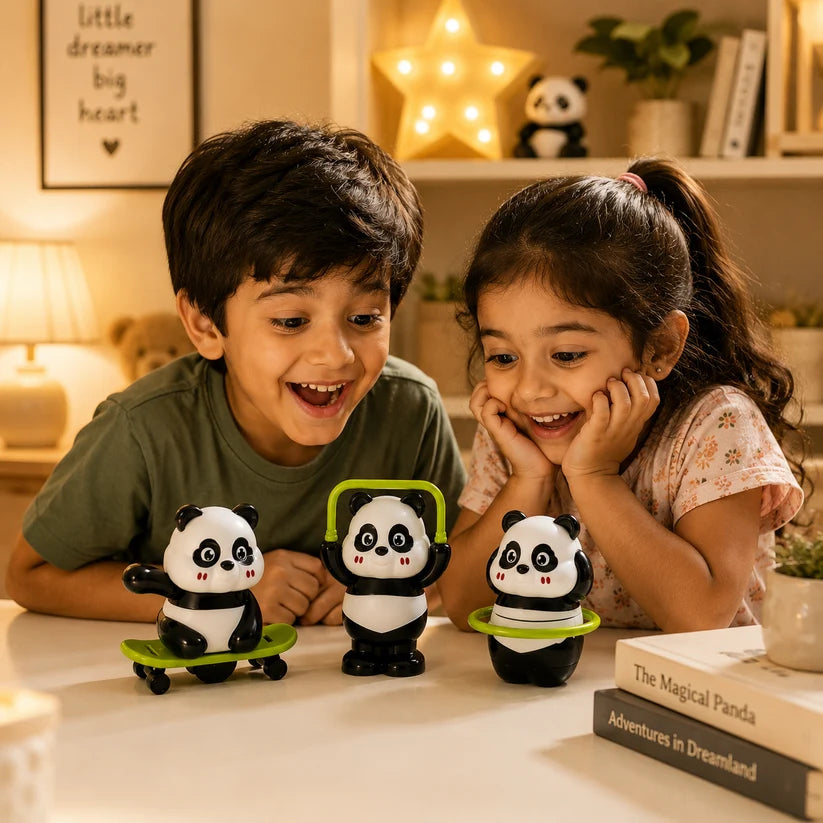 PandaTrio | 3-Mode Interactive Panda Toy Set