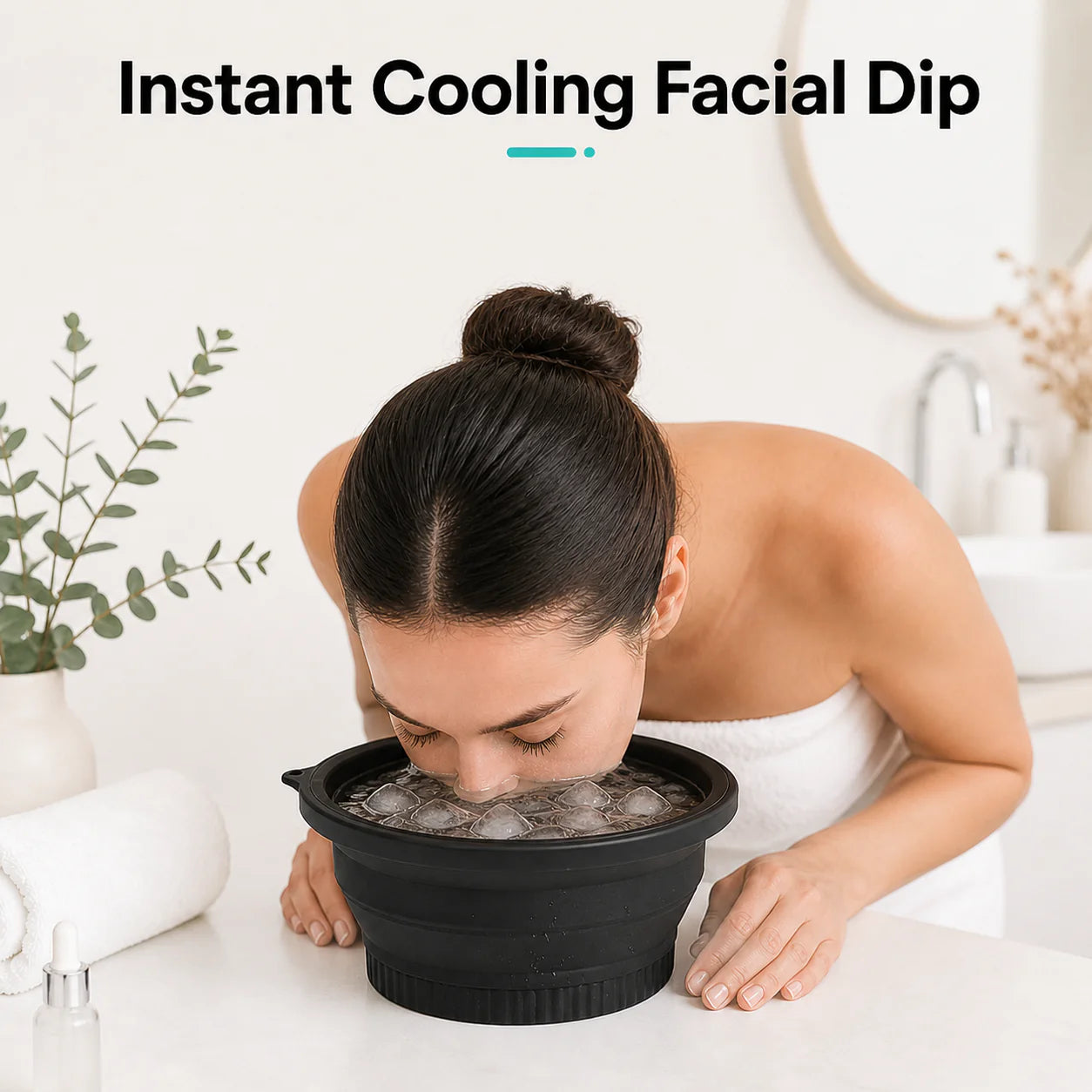 Silicone Ice Face Therapy Bowl
