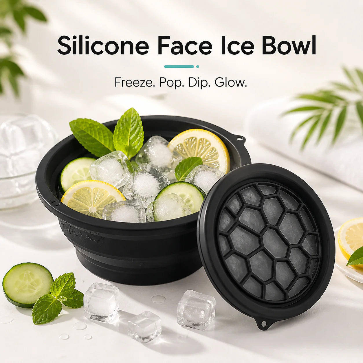 Silicone Ice Face Therapy Bowl