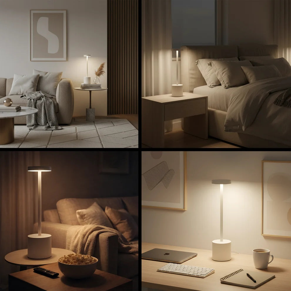 GlowTap | Cordless Rechargeable LED Table Lamp
