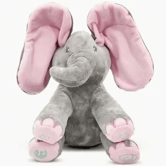 Peek A Boo Singing Elephant Toy