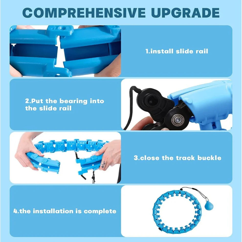 HulaFit Infinity Hoop - The Ultimate Cardio Wonder