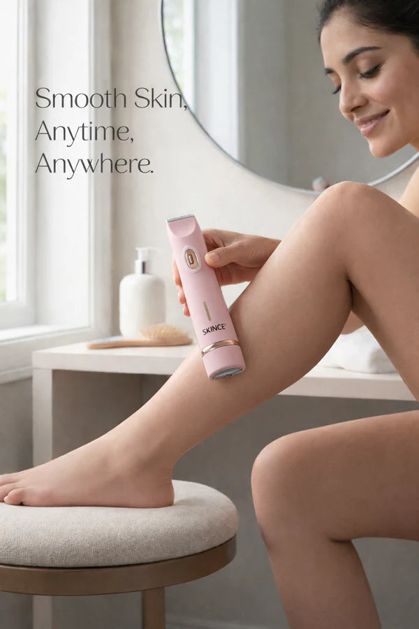 Veloura - Dual Head 2 in 1 Trimmer for Private Area and Body Hair