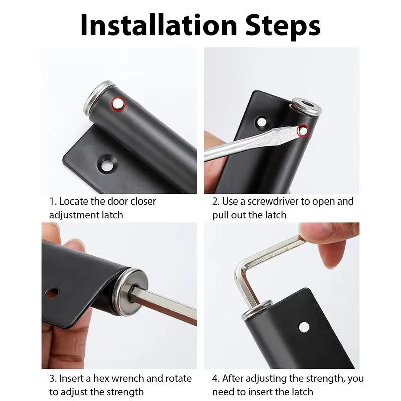 Heavy Duty Durable Automatic Door Closer