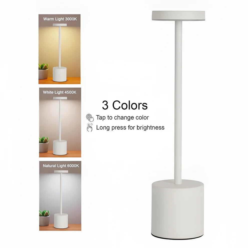 GlowTap | Cordless Rechargeable LED Table Lamp