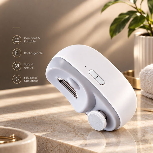 Electric Nail Trimmer – Safe, Painless Nail Grooming | Rechargeable & Quiet