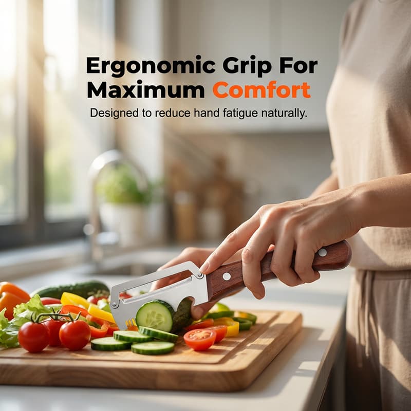 PeelMaster | 3-in-1 Vegetable Peeler, Slicer And Shredder