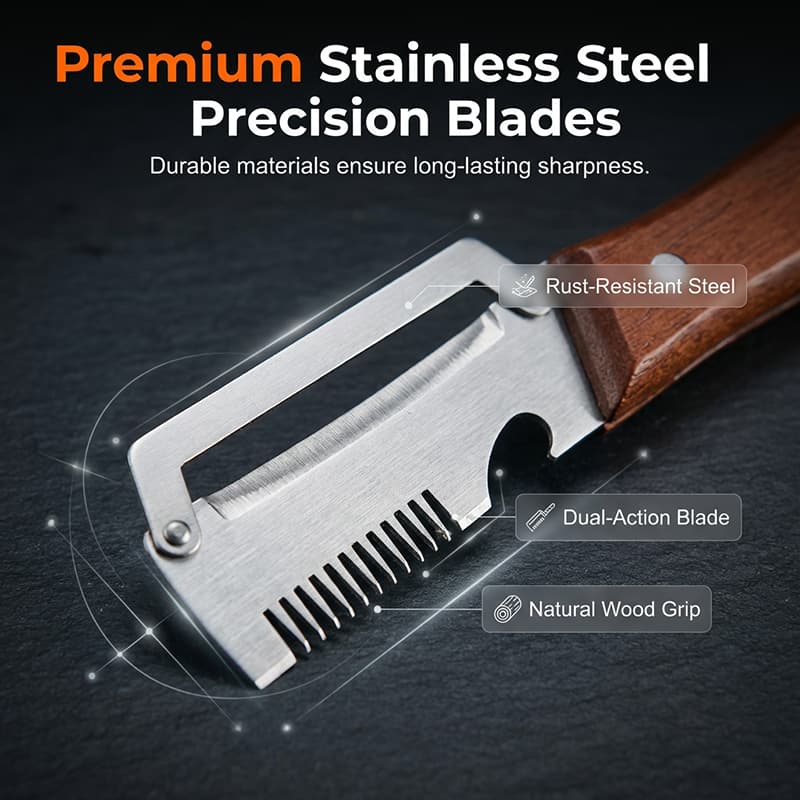 PeelMaster | 3-in-1 Vegetable Peeler, Slicer And Shredder