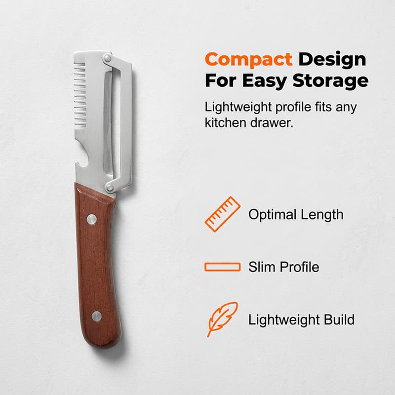 PeelMaster | 3-in-1 Vegetable Peeler, Slicer And Shredder