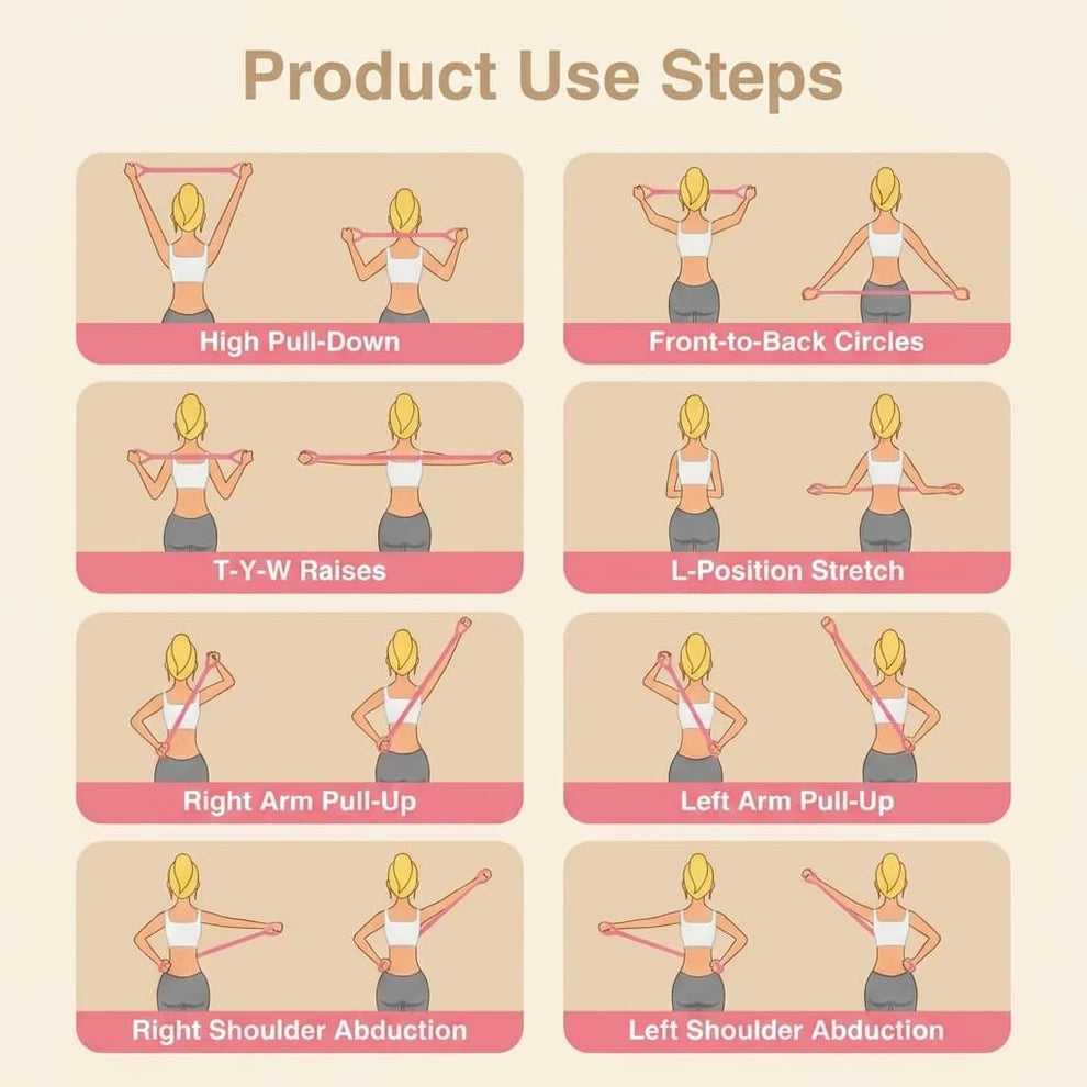 YogaFlex | Figure 8 Workout Resistance Band