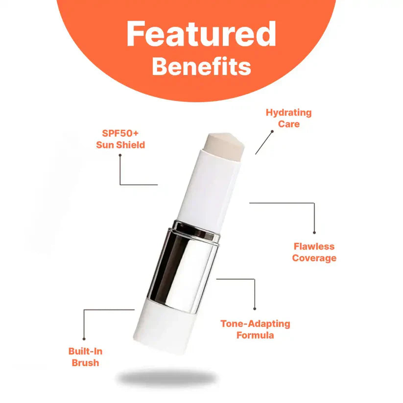 AuraBlend - Korean 2 in 1 Color Changing Foundation Stick