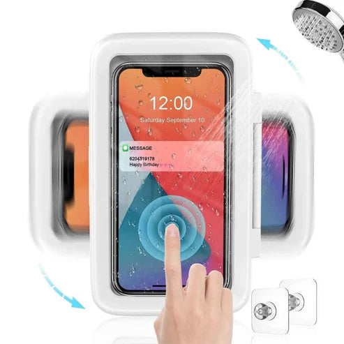 Waterproof Rotating Shower Phone Holder