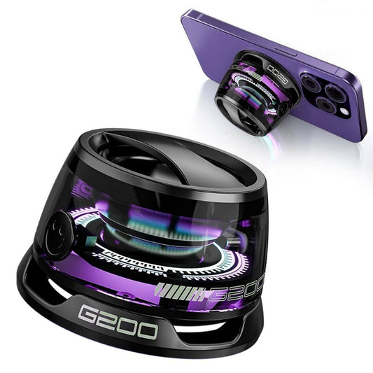 Portable Mini Magnetic Bluetooth 3D Speaker with RGB Light