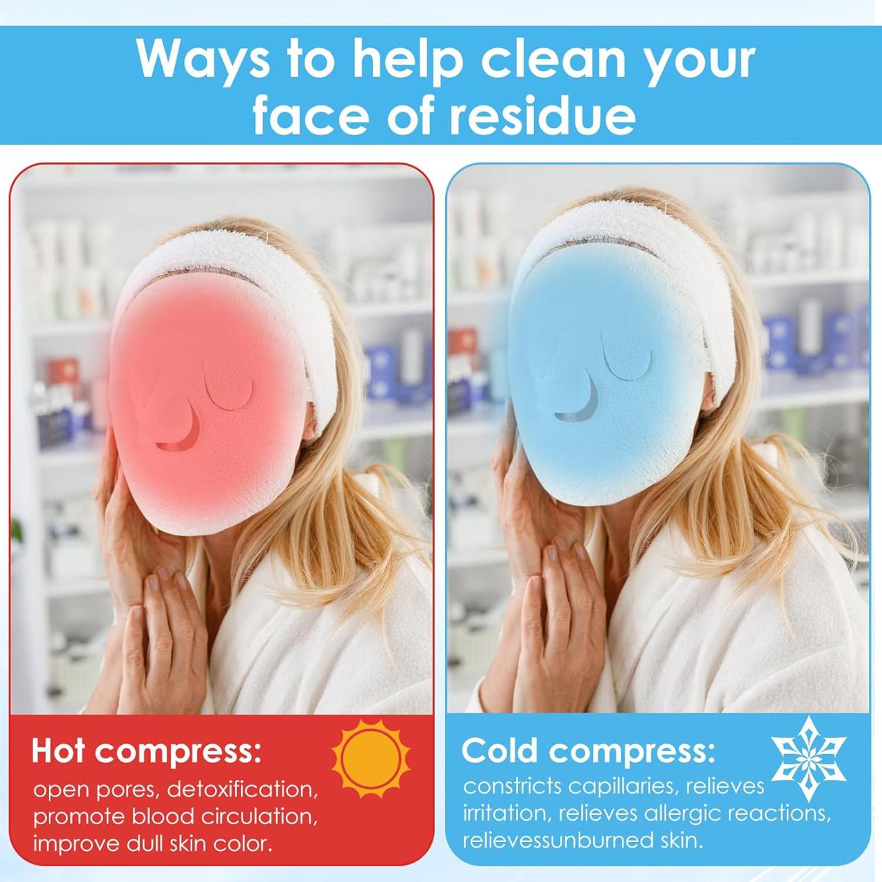 AquaSpa Reusable Face Steam Mask