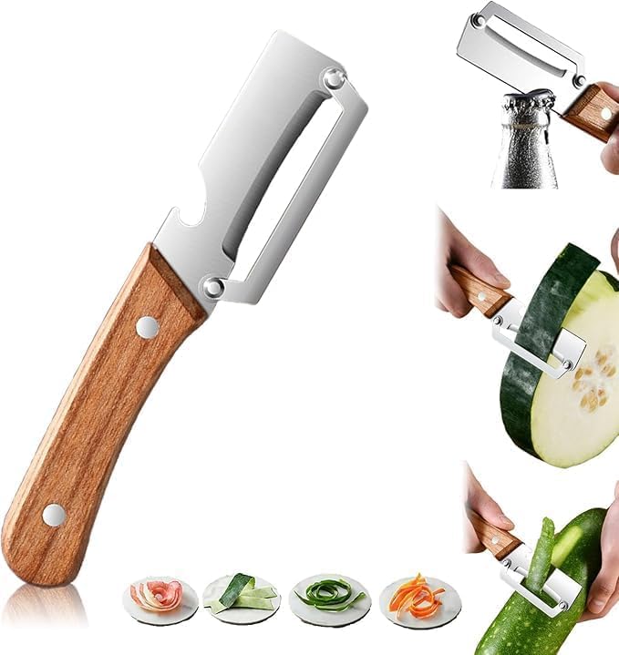 PeelMaster | 3-in-1 Vegetable Peeler, Slicer And Shredder