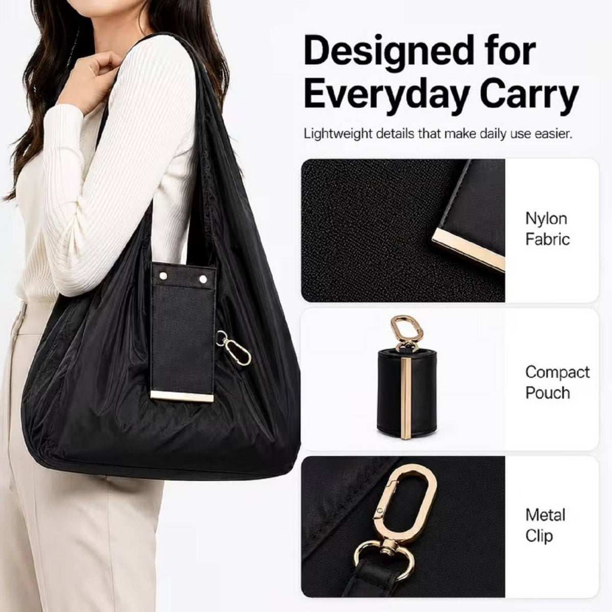 CarryKey | Foldable Keychain Storage Tote Bag