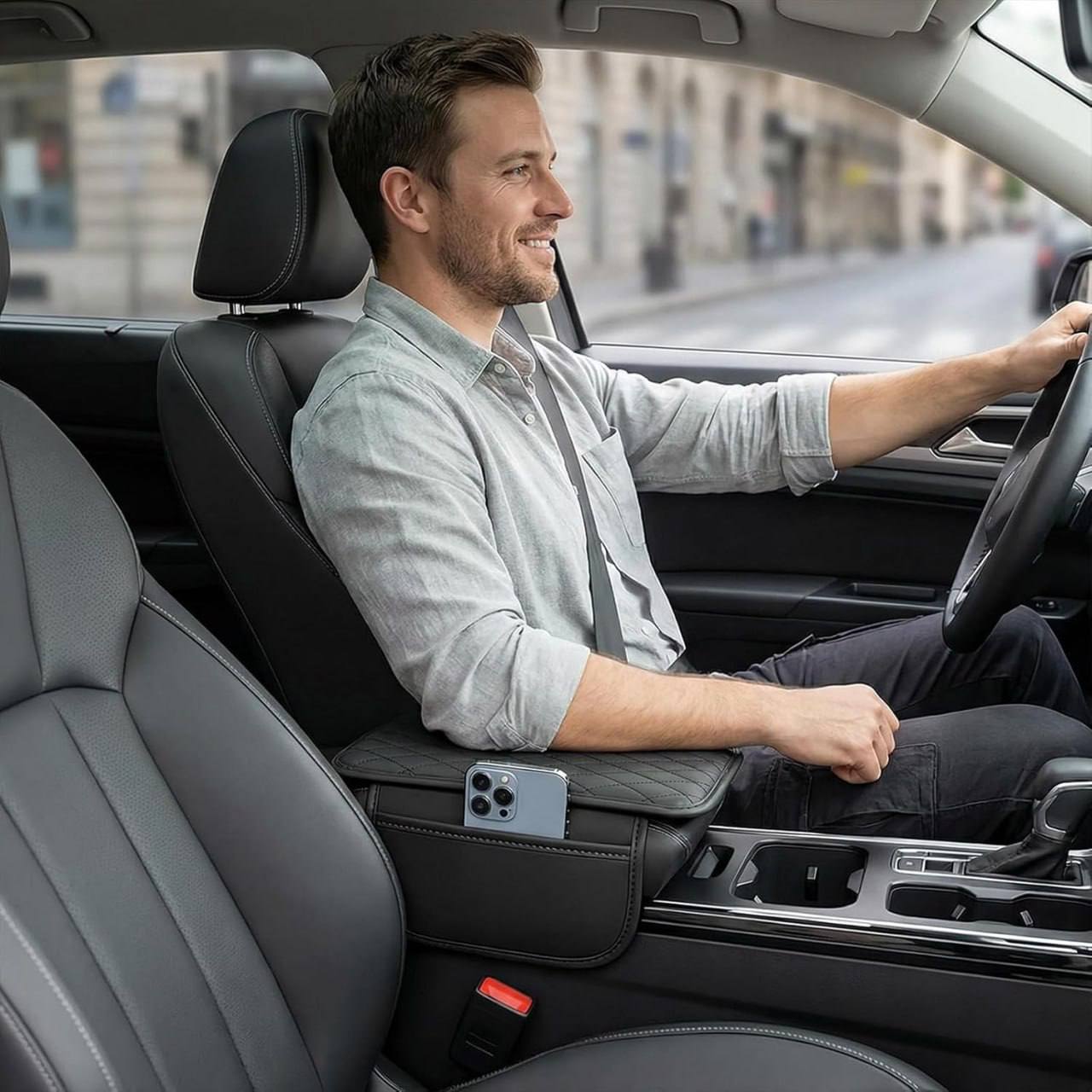 DriveComfort | Universal Car Armrest Cushion