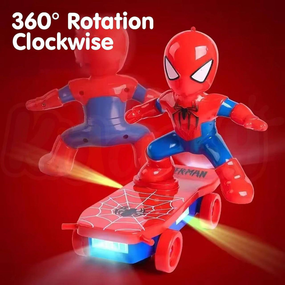 StuntSpin | Electric Superhero Skateboard Toy