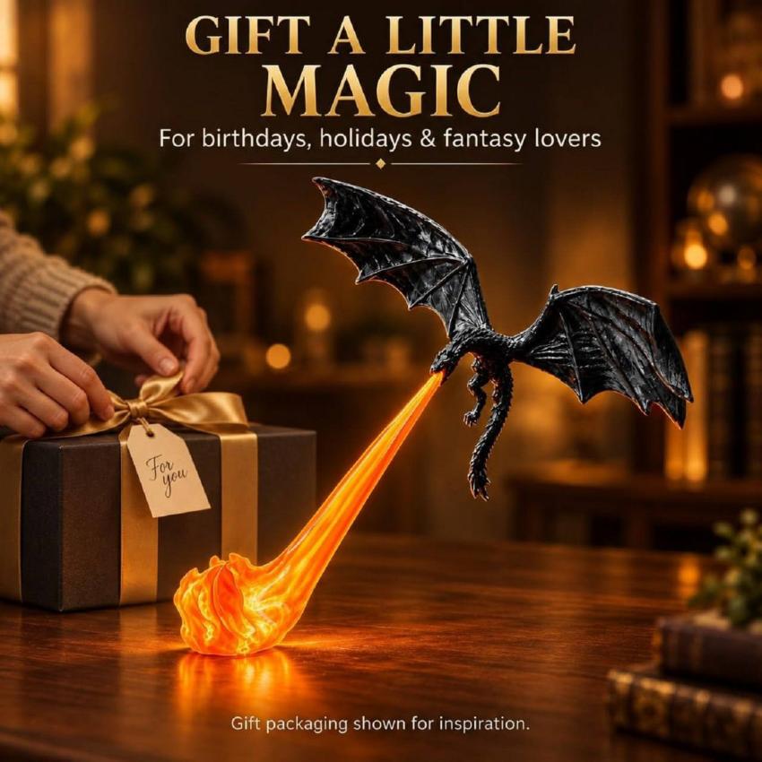 DragonFlame | 3D Flying Dragon LED Lamp
