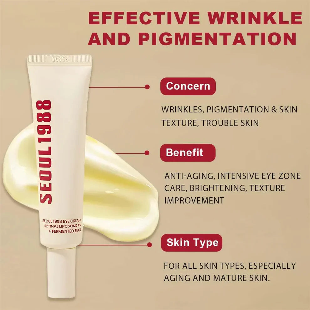 KOREAN - SECRET SEOUL 1988 Retinal Eye Cream