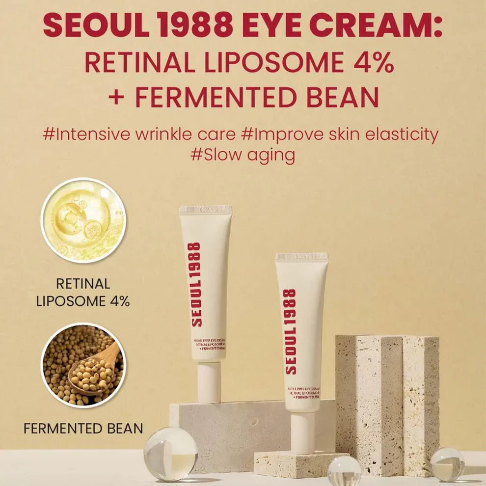 KOREAN - SECRET SEOUL 1988 Retinal Eye Cream